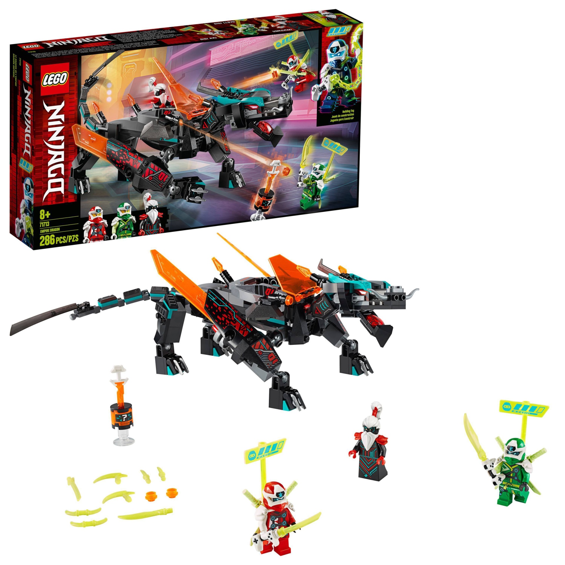 slide 1 of 1, LEGO NINJAGO Empire Dragon 71713 Ninja Toy Building Kit, 1 ct