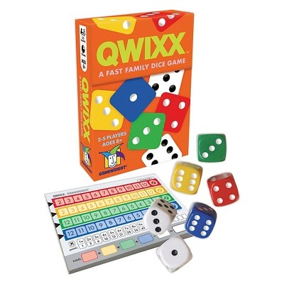 slide 1 of 1, Gamewright Qwixx Dice Game, 1 ct