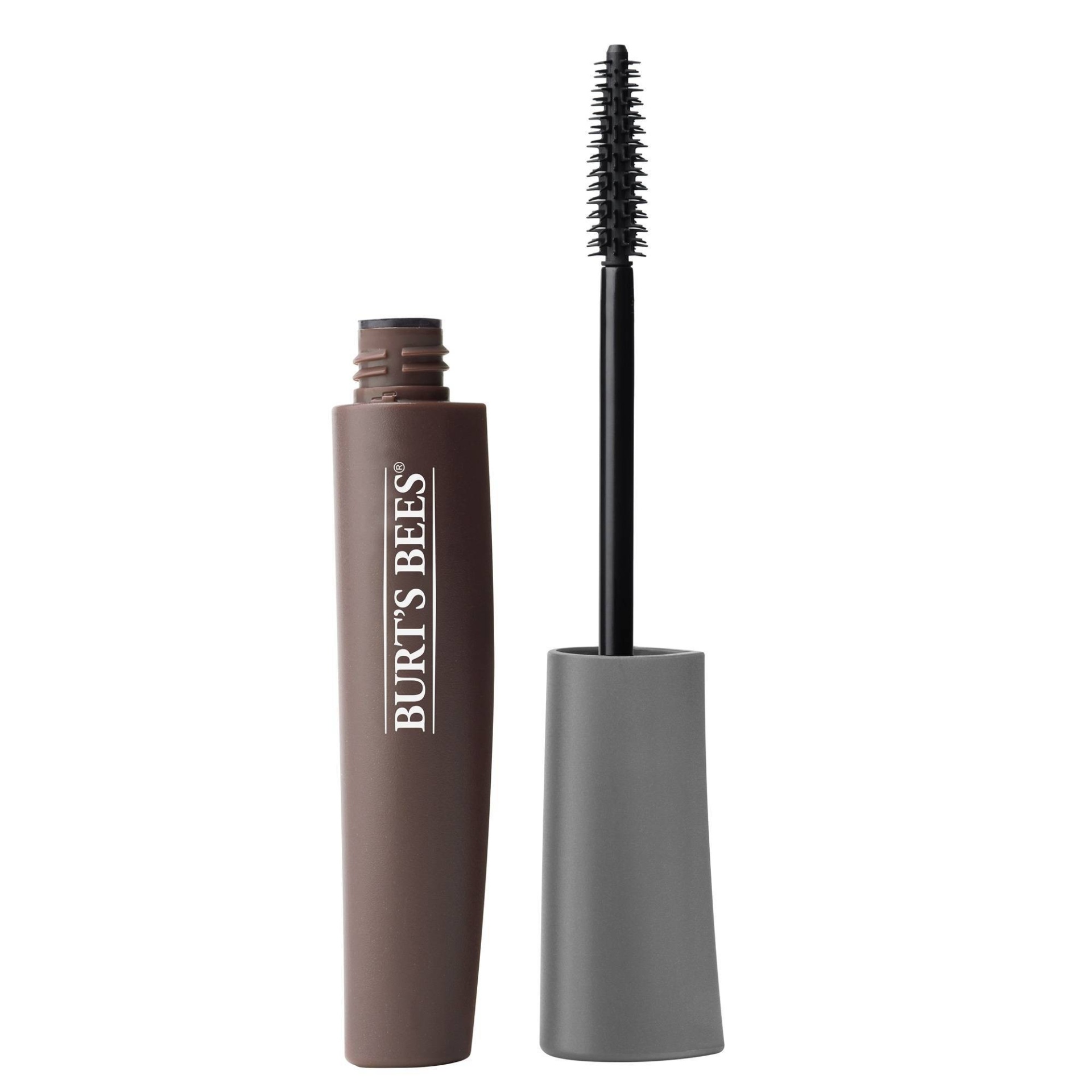 slide 1 of 5, Burt's Bees Multi Benefit Mascara Black Brown, 0.32 fl oz