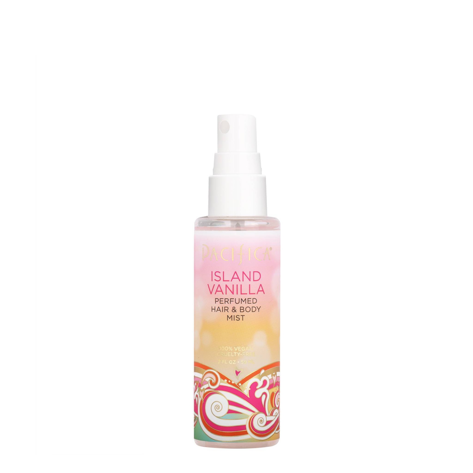 slide 1 of 5, Women's Island Vanilla by Pacifica Mini Perfumed Hair & Body Spray - 2 fl oz, 2 fl oz