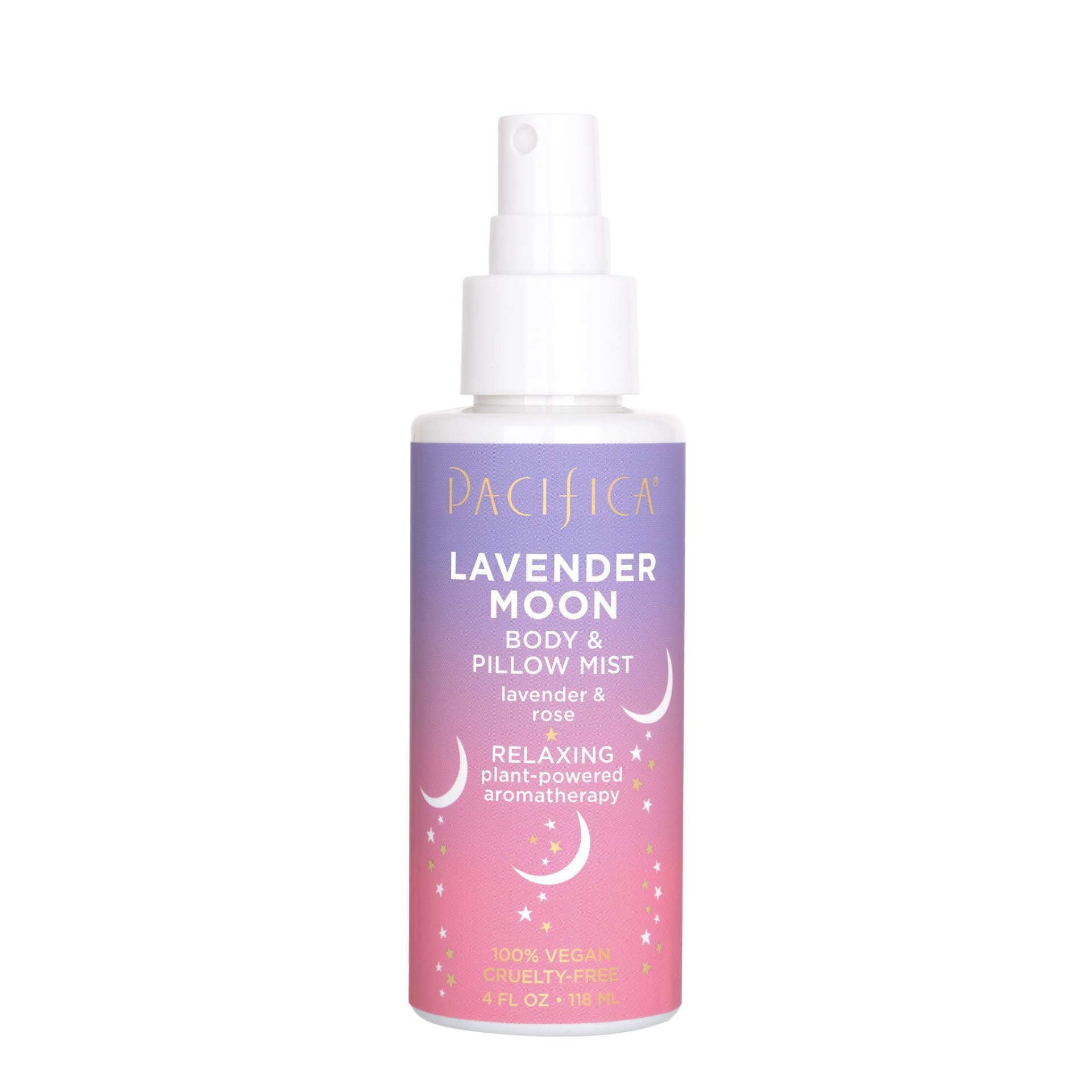 slide 1 of 3, Pacifica Lavender & Rose Moon Body and Pillow Mist, 4 fl oz