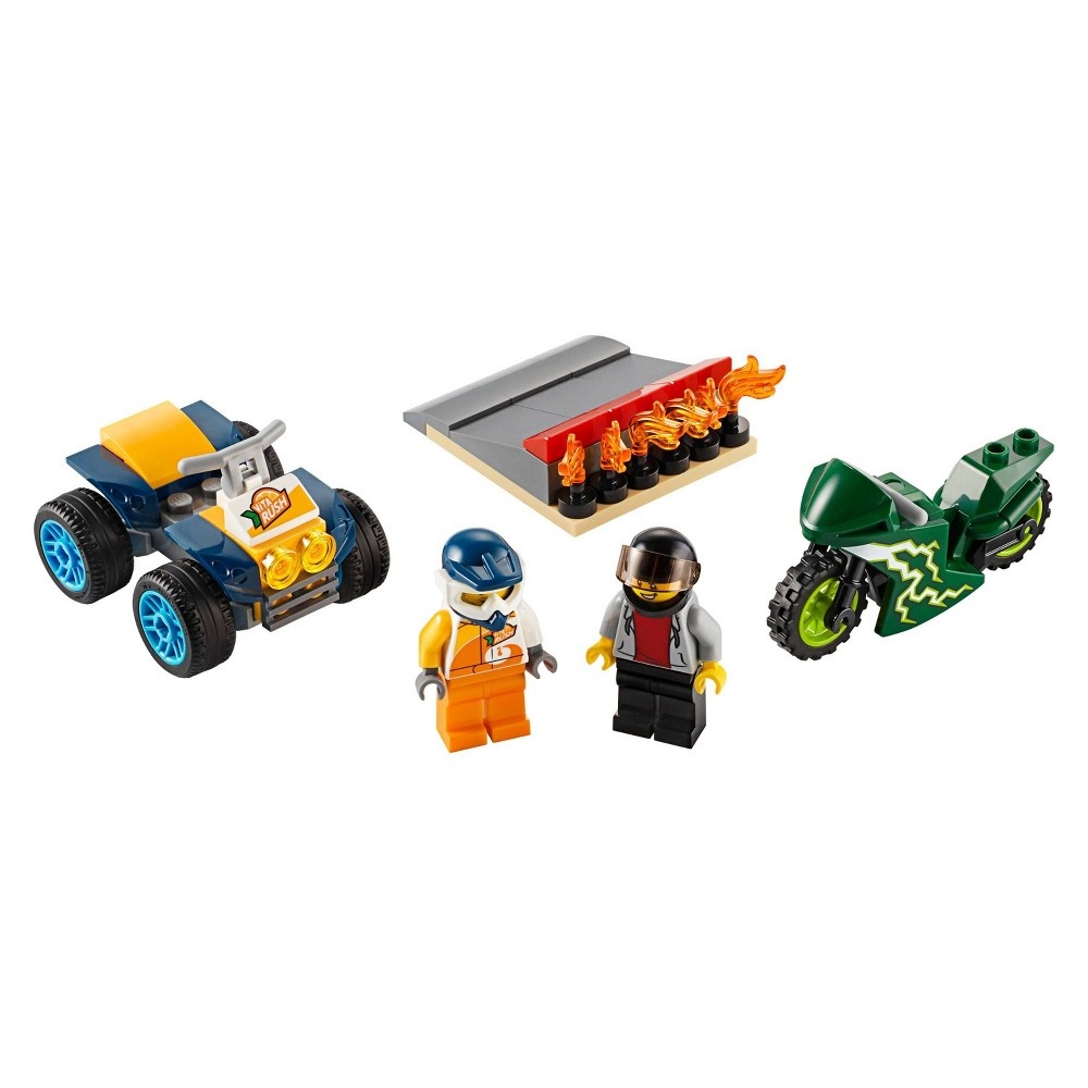 slide 7 of 7, LEGO City Stunt Team 60255 Bike Toy, 1 ct