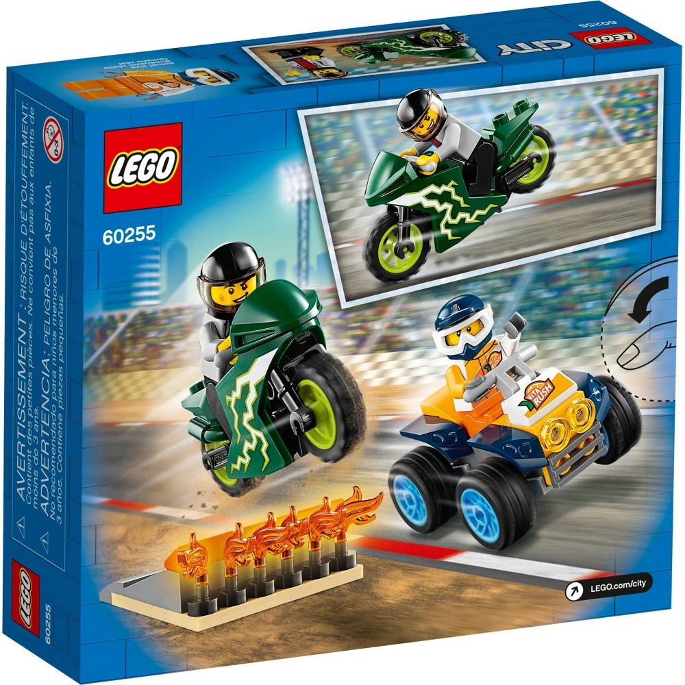 slide 4 of 7, LEGO City Stunt Team 60255 Bike Toy, 1 ct