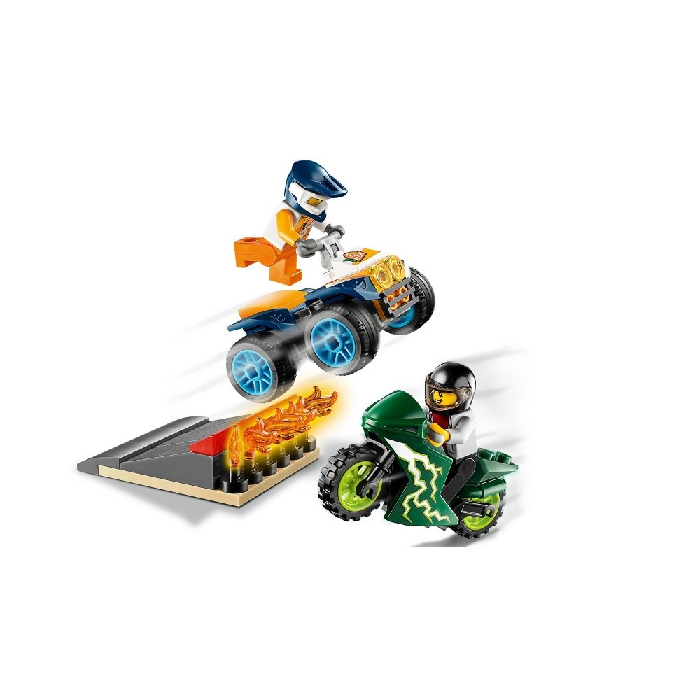 slide 2 of 7, LEGO City Stunt Team 60255 Bike Toy, 1 ct