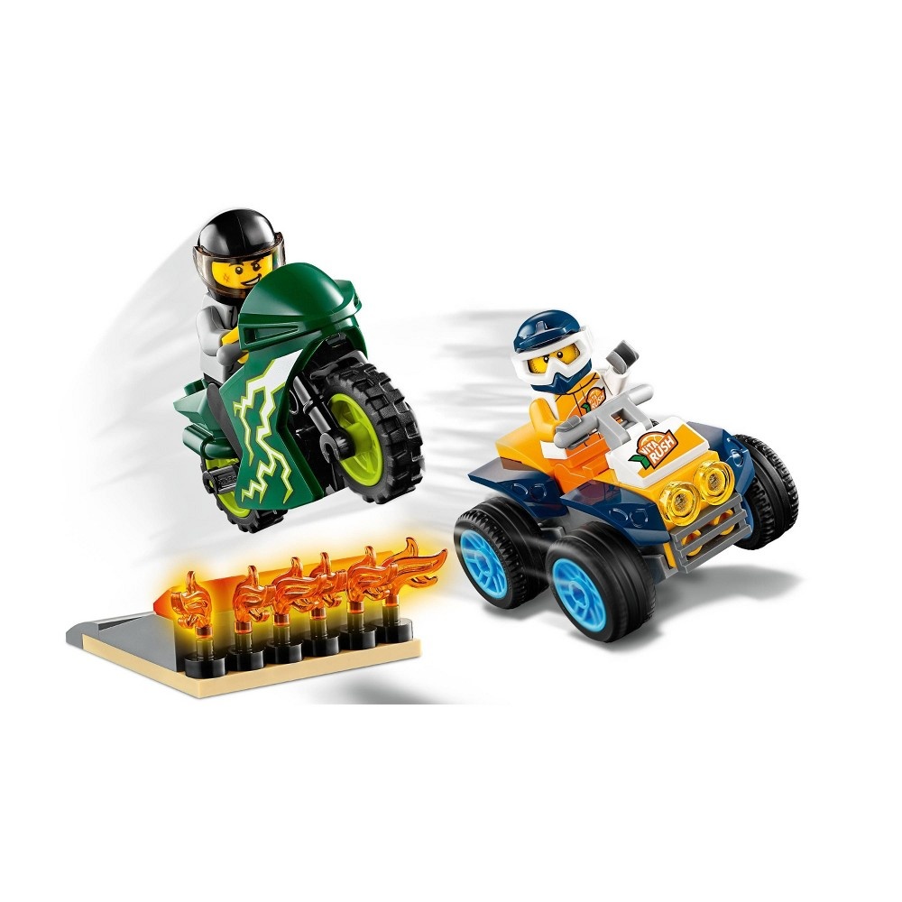 slide 5 of 7, LEGO City Stunt Team 60255 Bike Toy, 1 ct