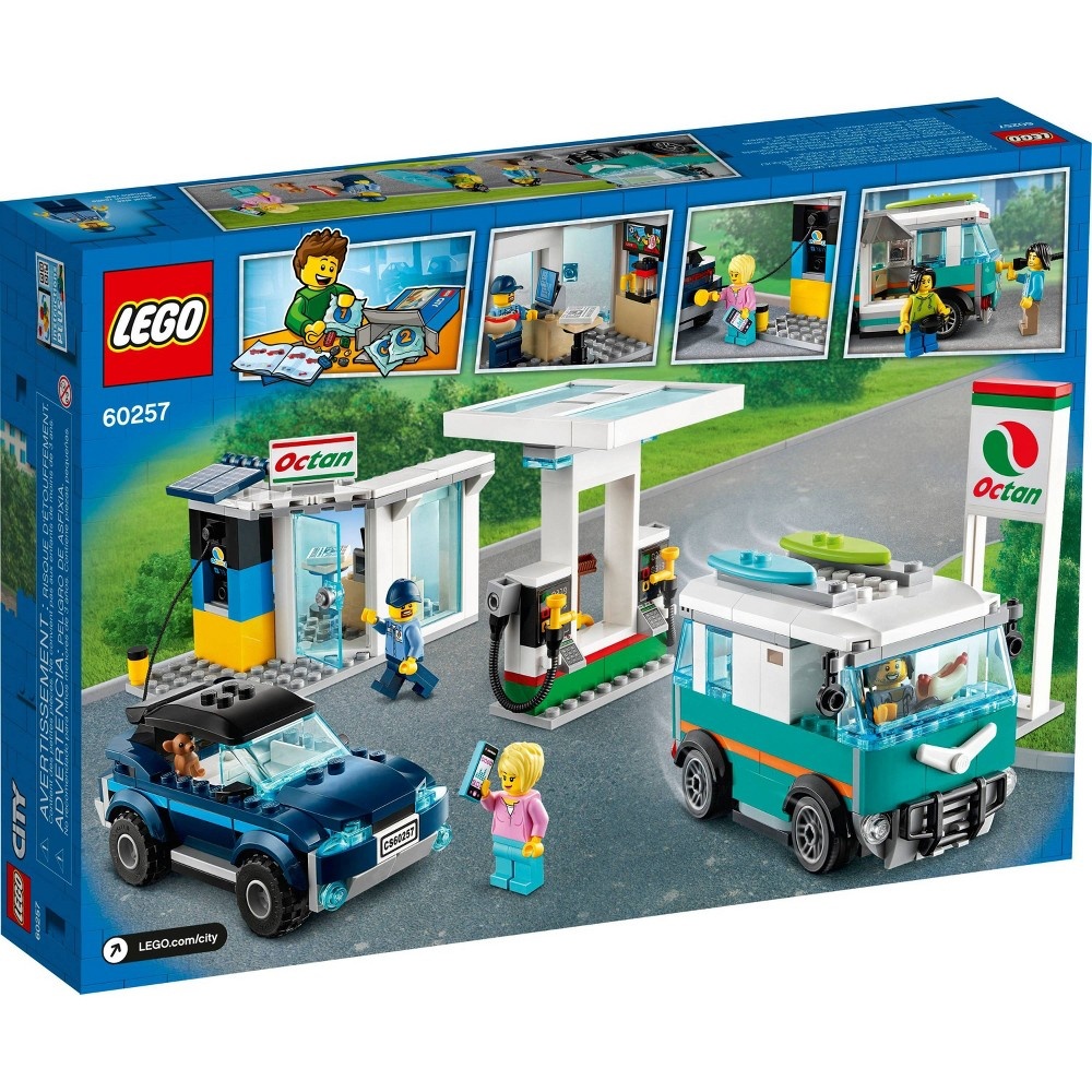 slide 7 of 7, LEGO City Service Station 60257 Building Set, 1 ct