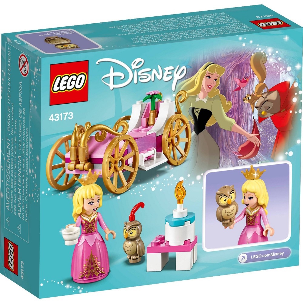 slide 5 of 6, LEGO Disney Aurora's Royal Carriage 43173 Princess Building Playset, 1 ct