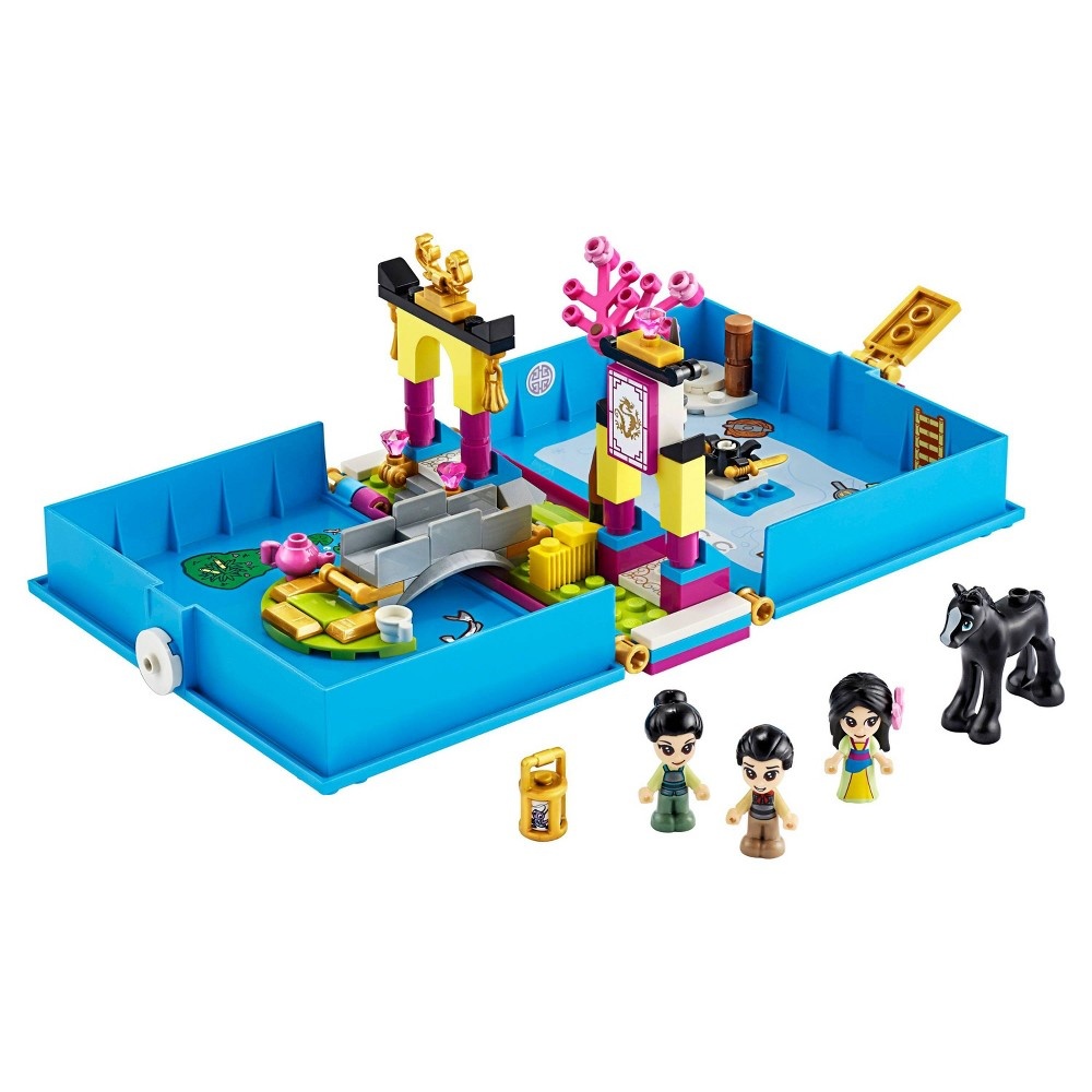 slide 3 of 7, LEGO Disney Mulan&#39;s Storybook Adventures Princess Building Playset 43174, 1 ct