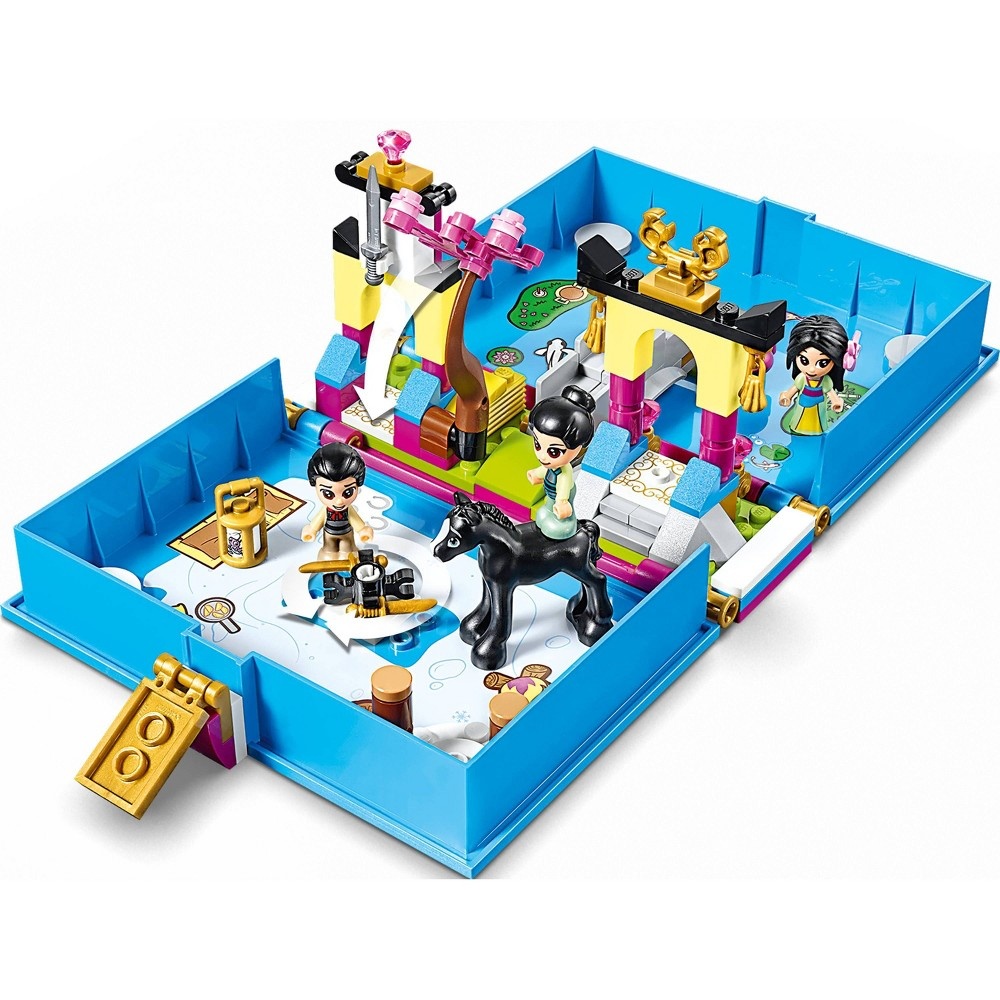 slide 5 of 7, LEGO Disney Mulan&#39;s Storybook Adventures Princess Building Playset 43174, 1 ct