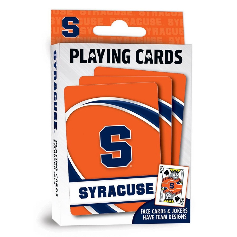 slide 2 of 3, NCAA Syracuse Orange Playing Cards, 1 ct