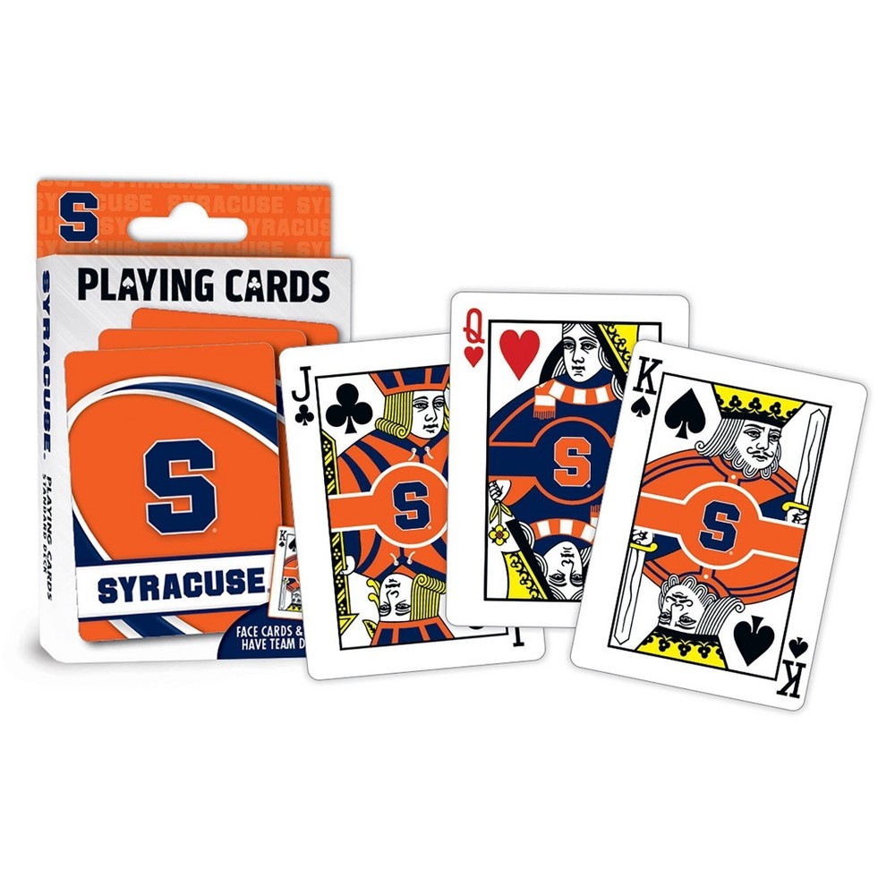 slide 3 of 3, NCAA Syracuse Orange Playing Cards, 1 ct