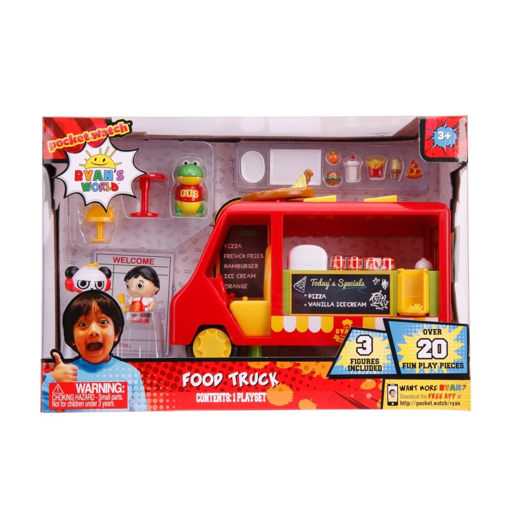 slide 2 of 4, Ryan's World Food Truck Play Set, 21 ct