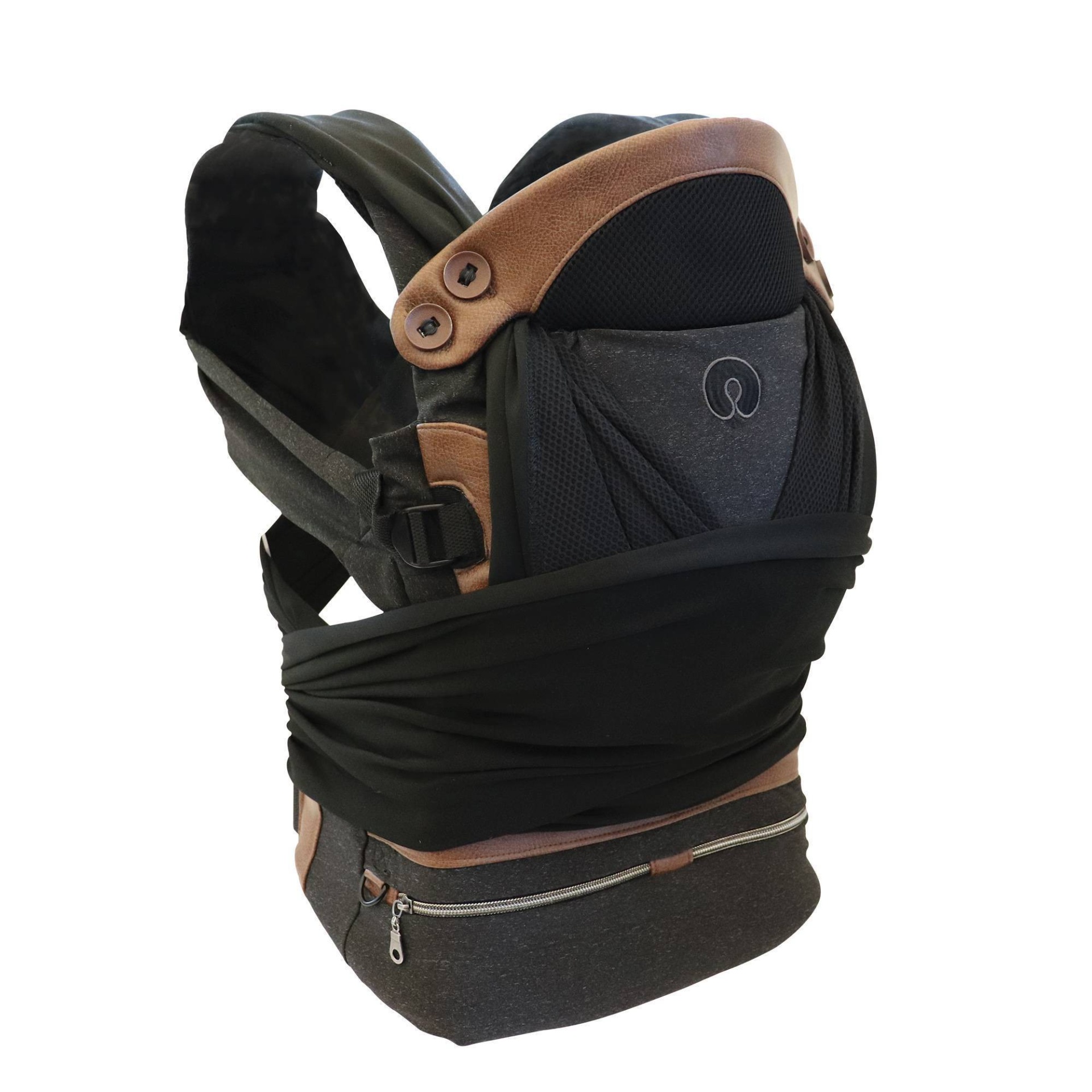 slide 1 of 10, Boppy ComfyChic Carrier - Charcoal, 1 ct