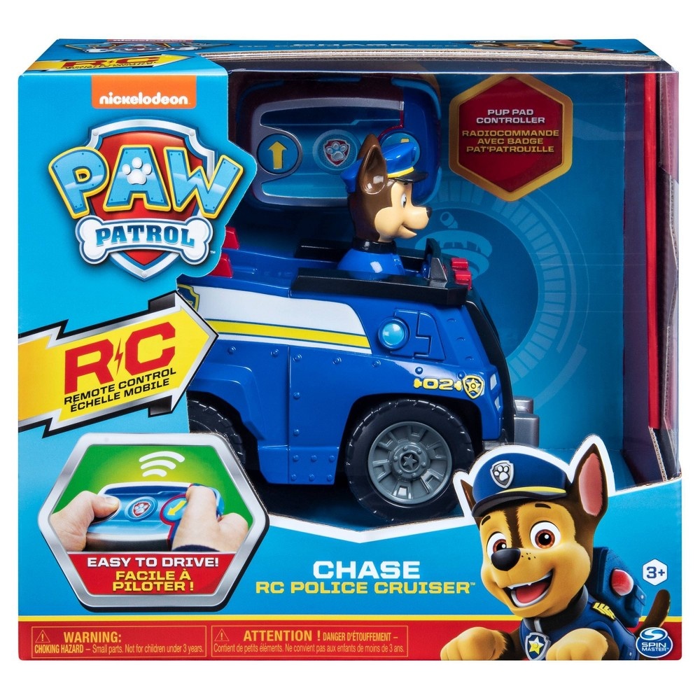 slide 2 of 8, PAW Patrol Chase Remote Control Police Cruiser, 1 ct
