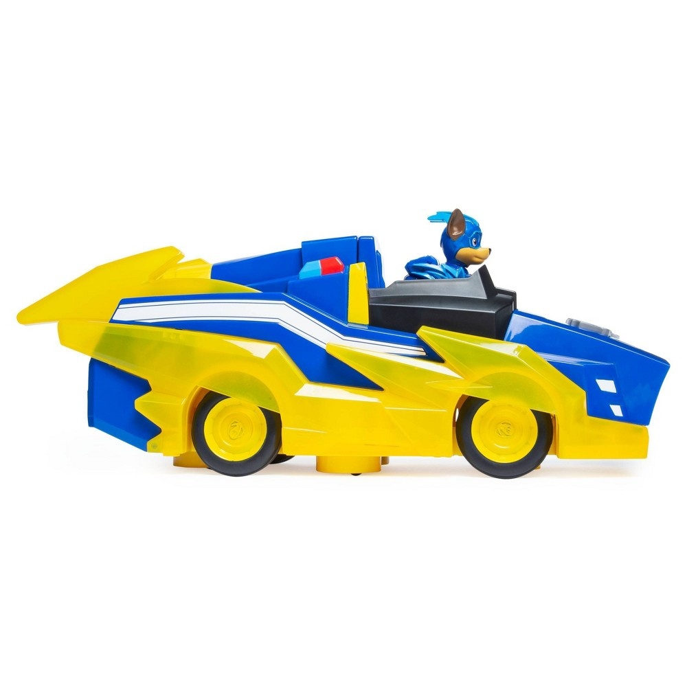 slide 7 of 7, PAW Patrol Mighty Pups Charged Up Transforming Deluxe Vehicle - Chase, 1 ct