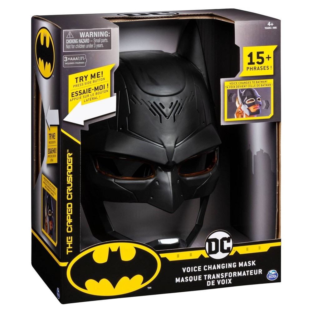 slide 5 of 5, Batman Voice Changing Mask with Sounds, 1 ct