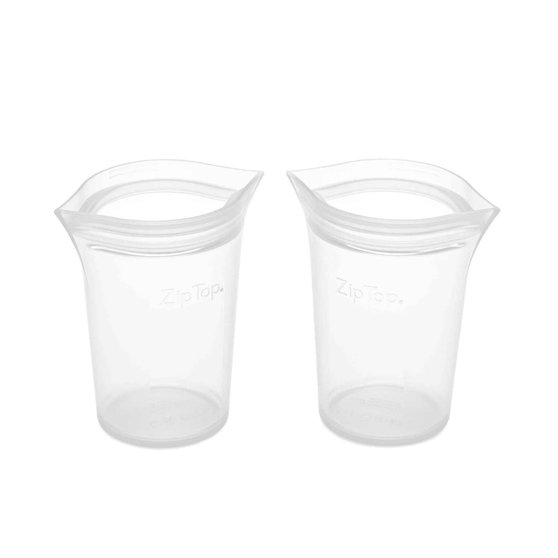 Zip Top Reusable Cups