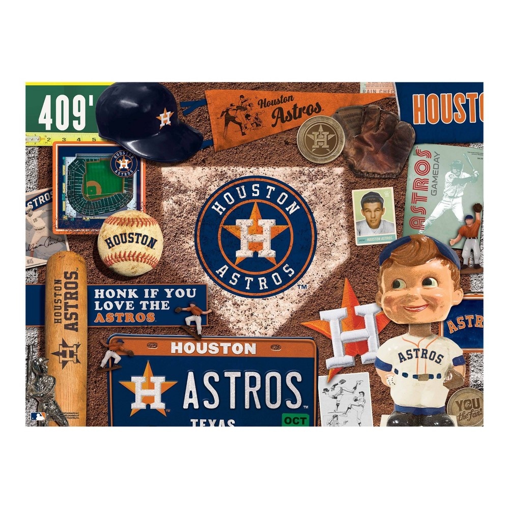 slide 2 of 2, MLB Houston Astros Throwback Puzzle, 500 ct