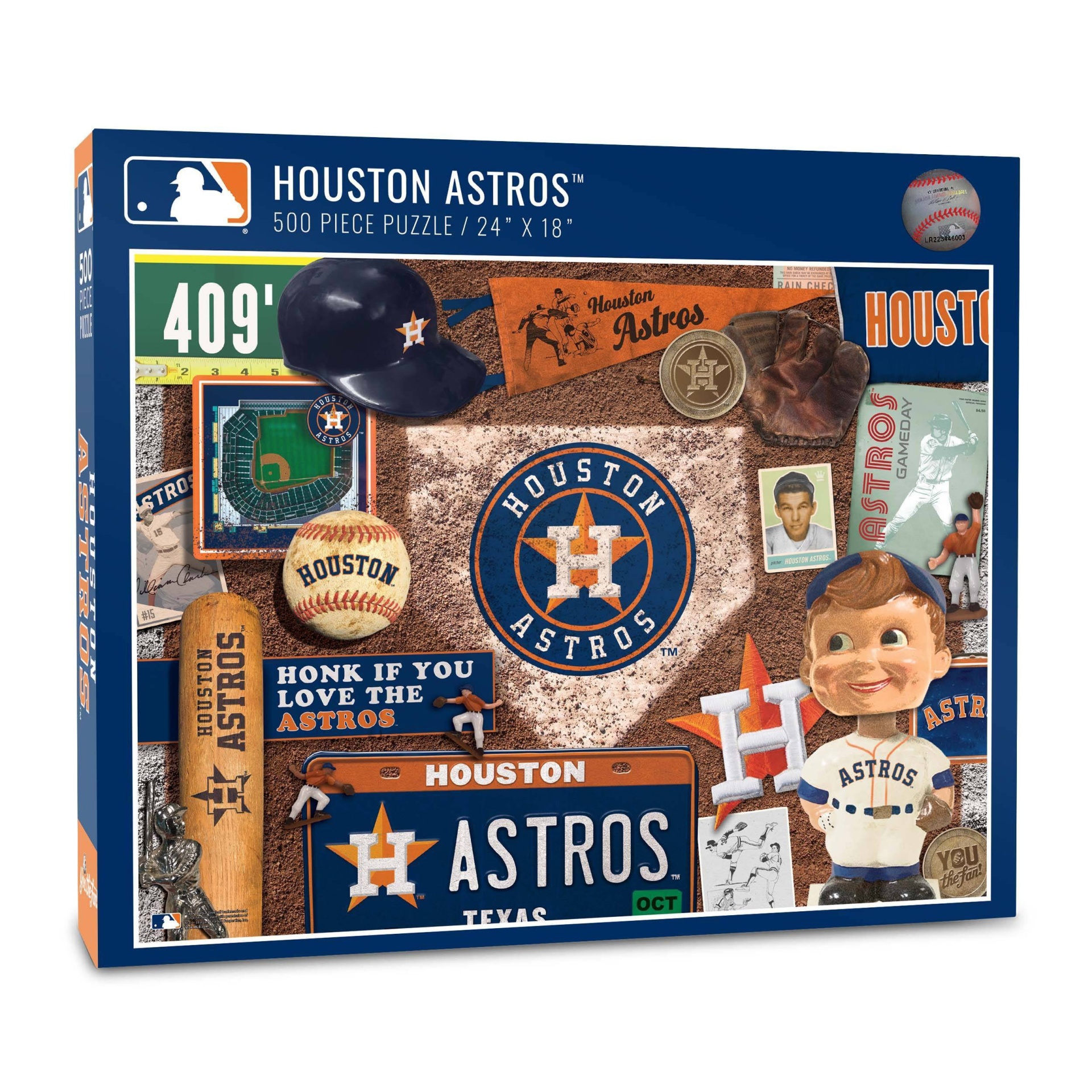 slide 1 of 2, MLB Houston Astros Throwback Puzzle, 500 ct