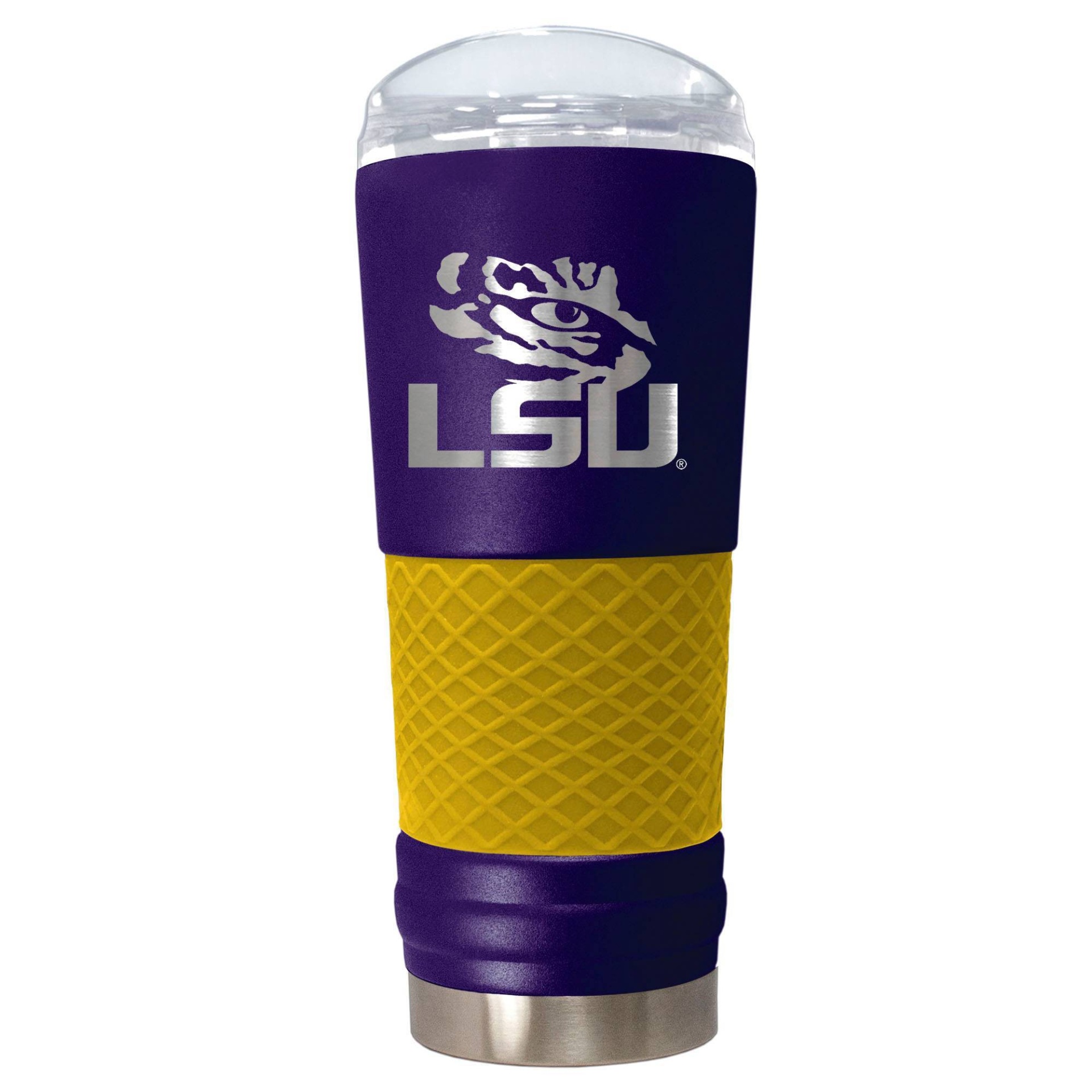 slide 1 of 1, NCAA LSU Tigers Draft Tumbler, 18 oz