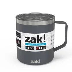 Zak! Designs Double Wall Stainless Steel Explorer Mug - Neo Mint