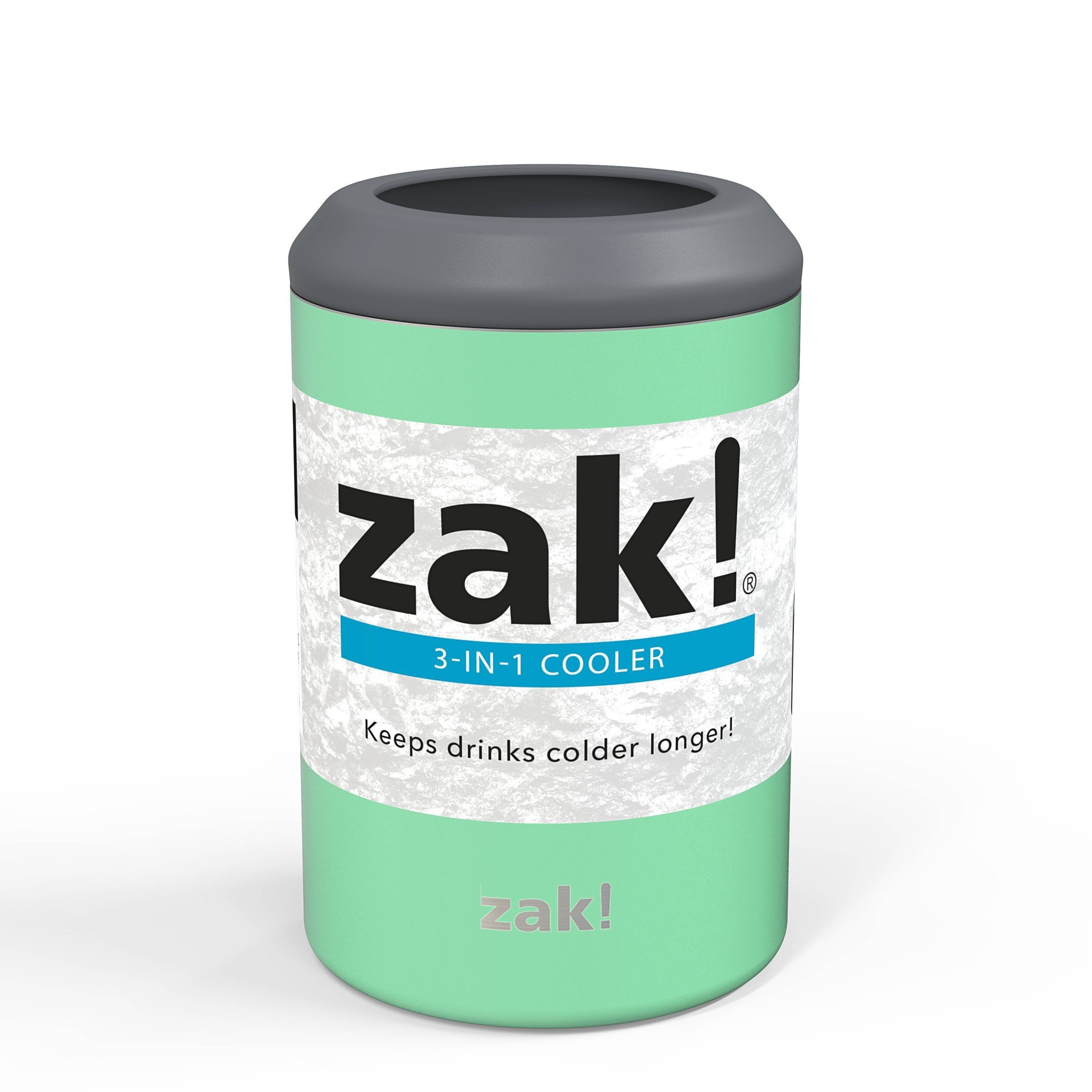slide 1 of 10, Zak! Designs Zak Design Can Cooler - Neo Mint, 1 ct