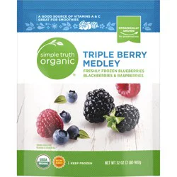 Simple Truth Organic Triple Berry Medley 32 oz
