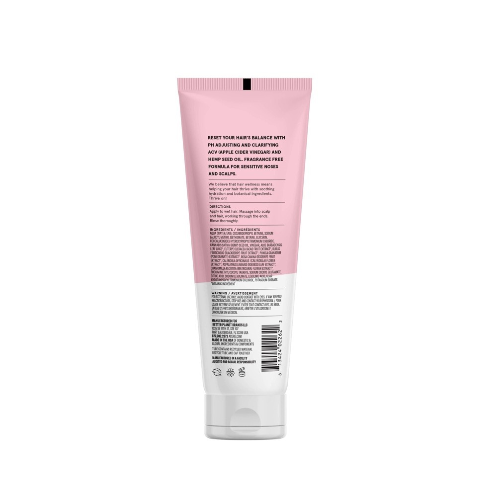 slide 2 of 2, ACURE Buildup Balancing Hemp & ACV Shampoo, 8 fl oz
