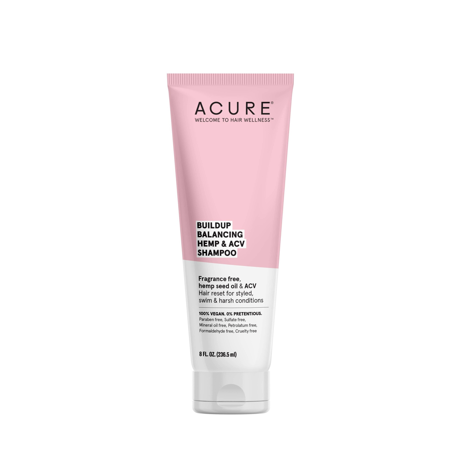 slide 1 of 2, ACURE Buildup Balancing Hemp & ACV Shampoo, 8 fl oz