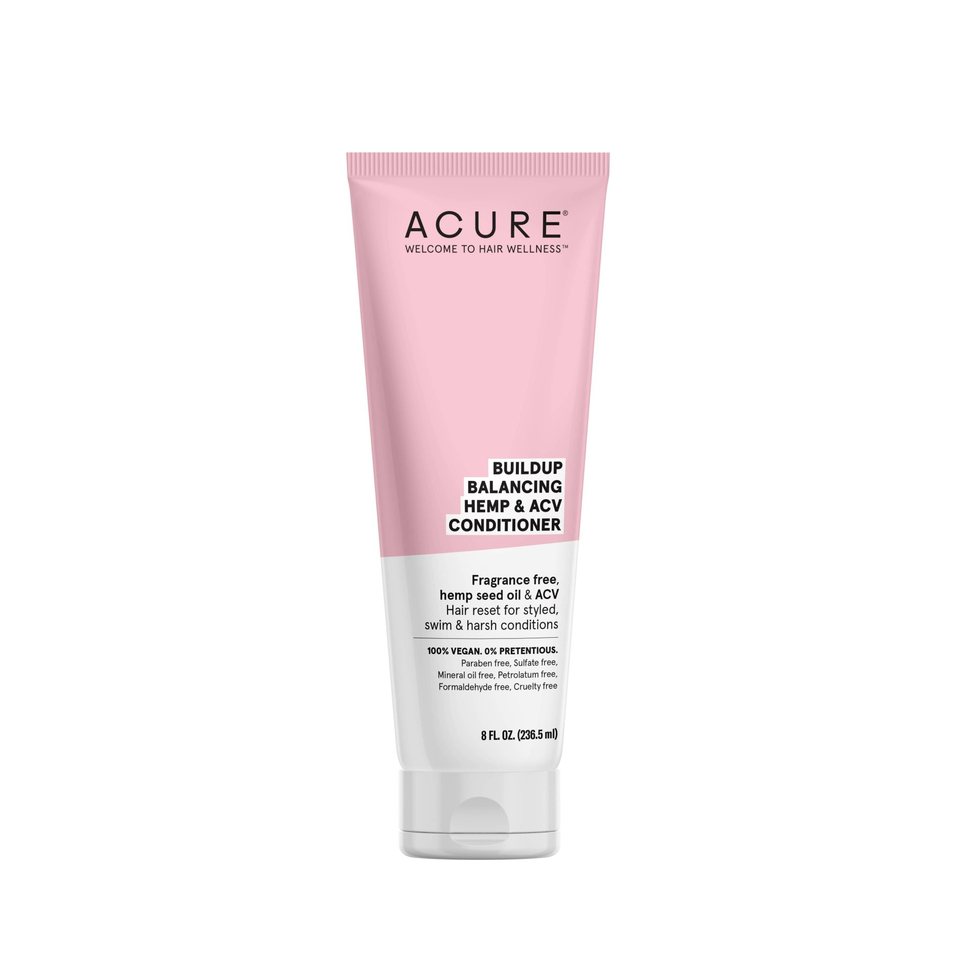 slide 1 of 2, ACURE Buildup Balancing Hemp & ACV Conditioner, 8 fl oz