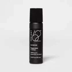 .33 fl oz Essential Oil Sunrise Blend - Peppermint & Lemon - Project 62