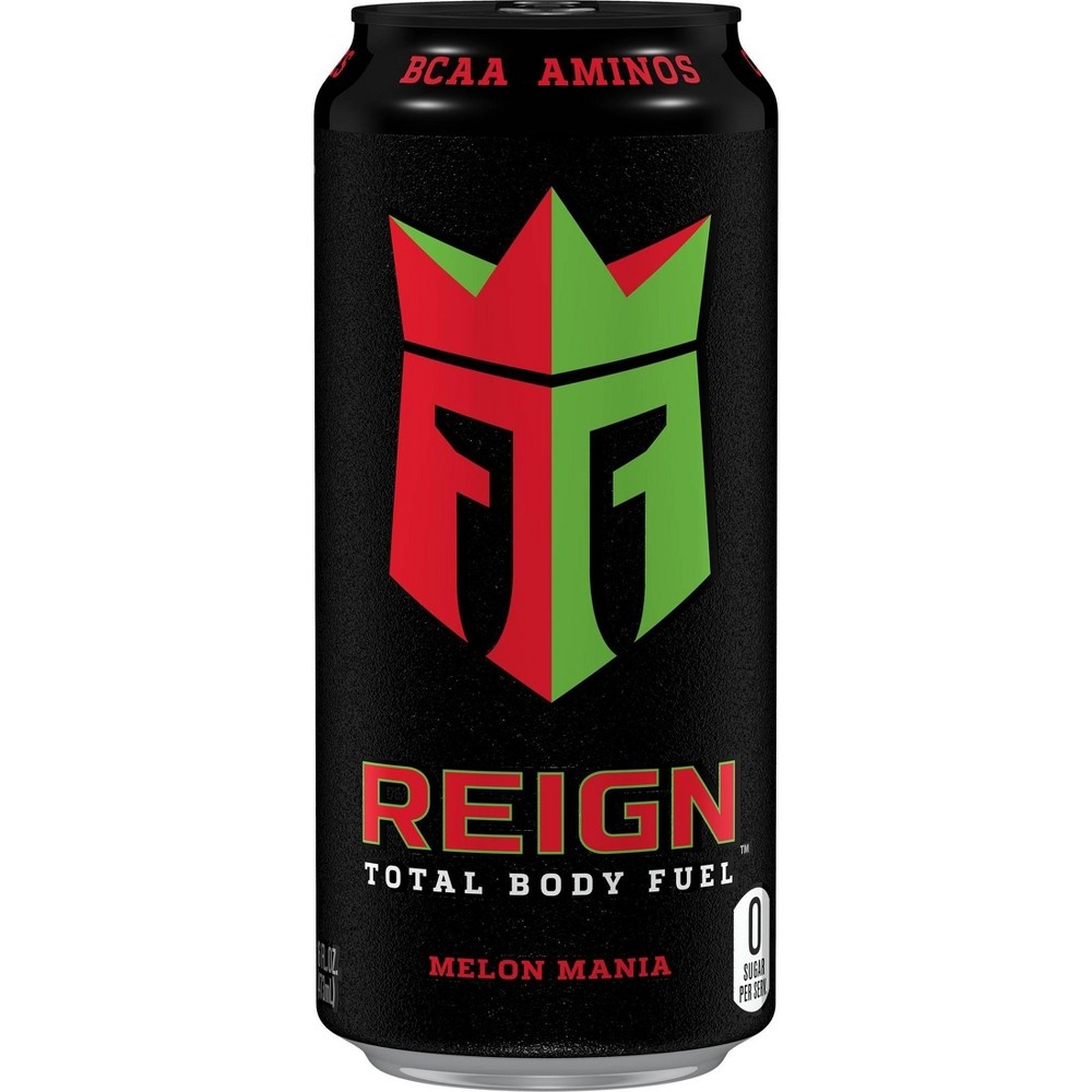 slide 2 of 3, Reign Melon Mania Energy Drink, 4 ct, 16 fl oz