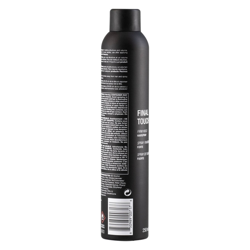 slide 5 of 6, Pacinos Final Touch Firm Hold Hairspray, 9 oz