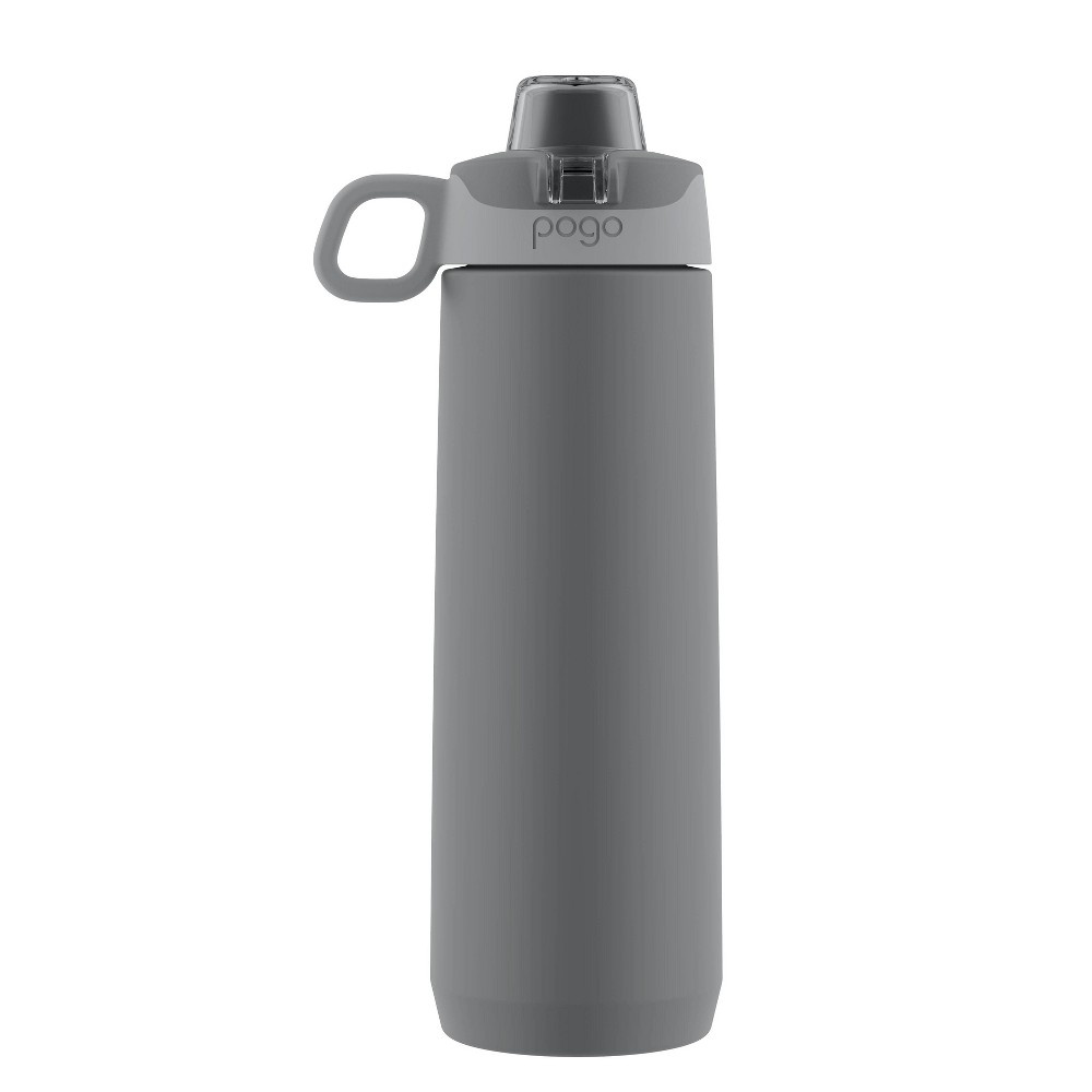 slide 3 of 3, Pogo Sport Stainless Steel Chug- Gray, 26 oz