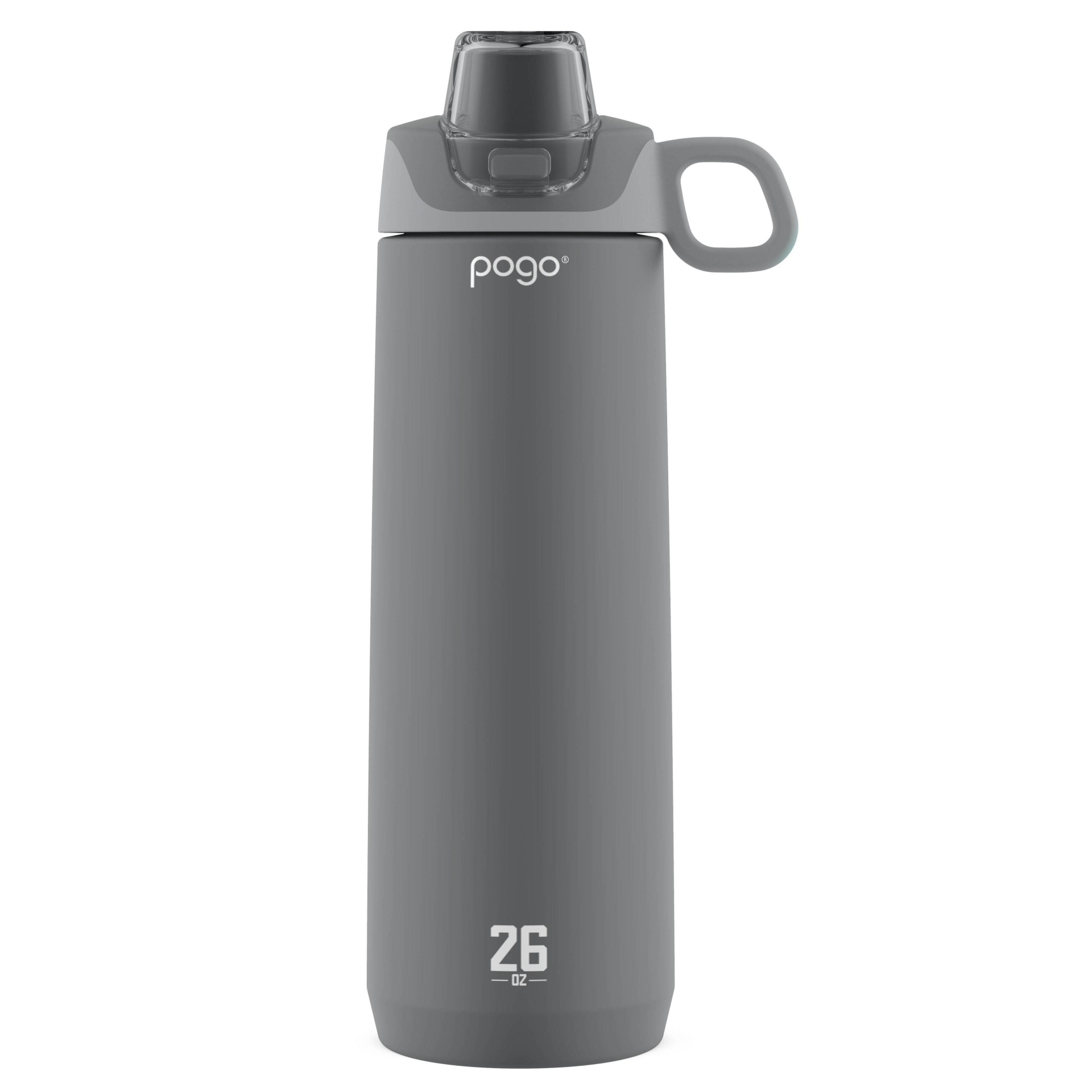 slide 1 of 3, Pogo Sport Stainless Steel Chug- Gray, 26 oz