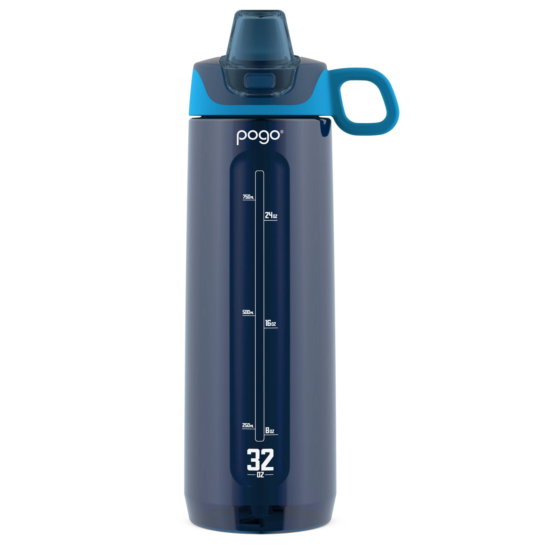 slide 1 of 3, Pogo Sport 32oz Tritan Chug - Blue, 1 ct