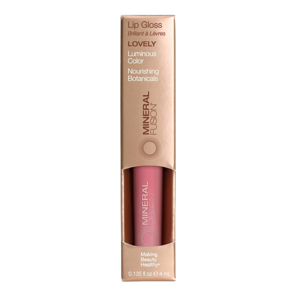 Mineral Fusion Lip Gloss Lovely 0.135 fl oz Shipt