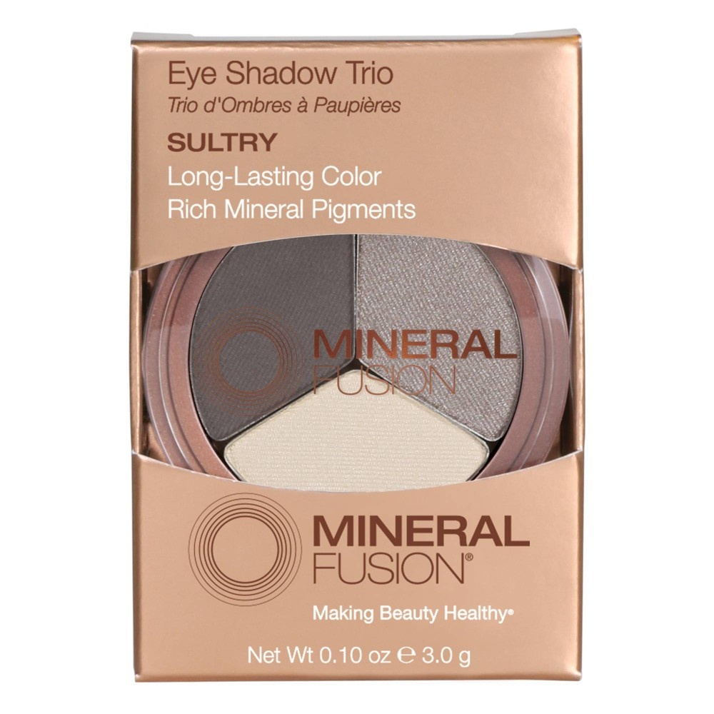 slide 2 of 8, Mineral Fusion Eye Shadow Trio - Sultry - 0.10oz, 0.1 oz