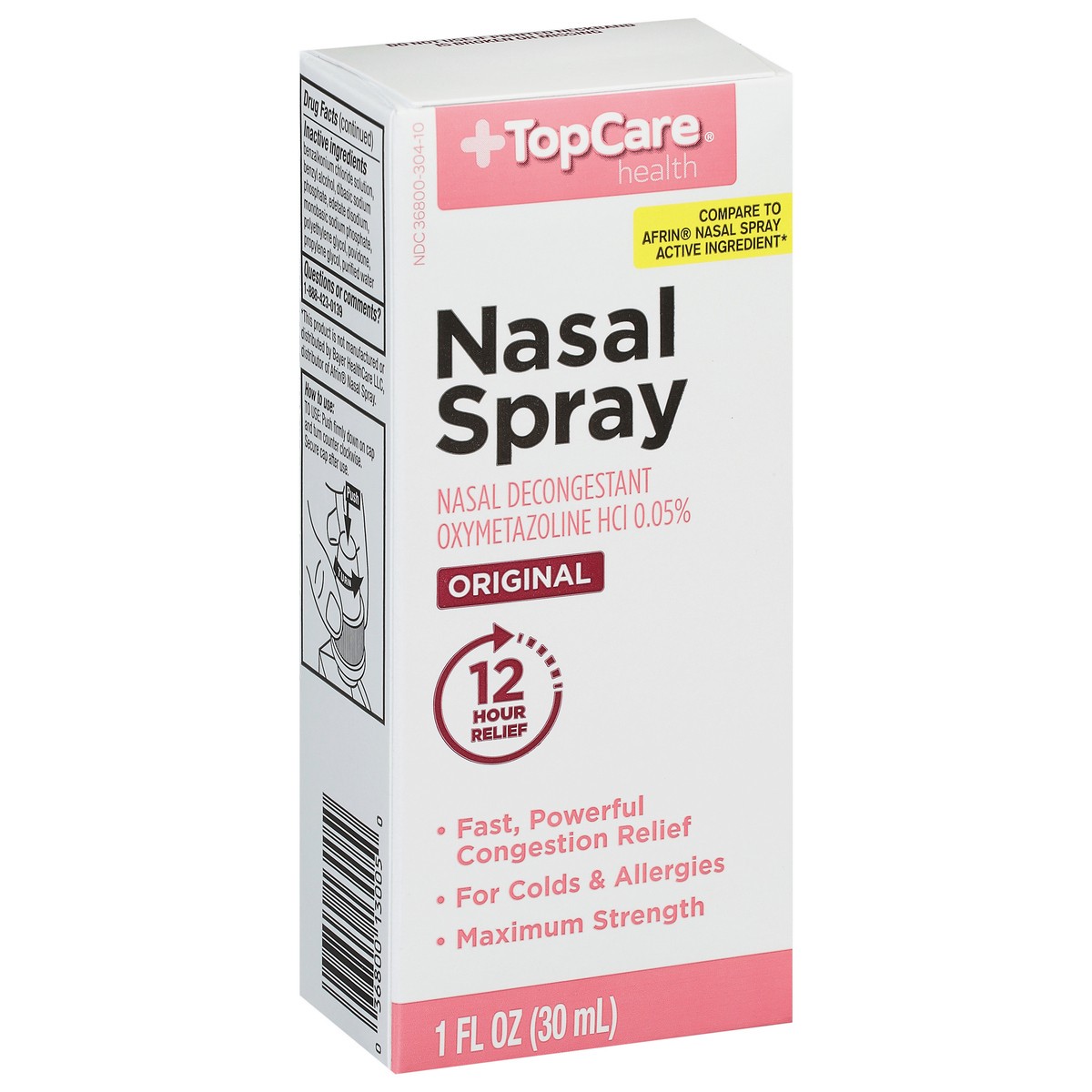 slide 4 of 9, Topcare Nasal Spray, 1 oz