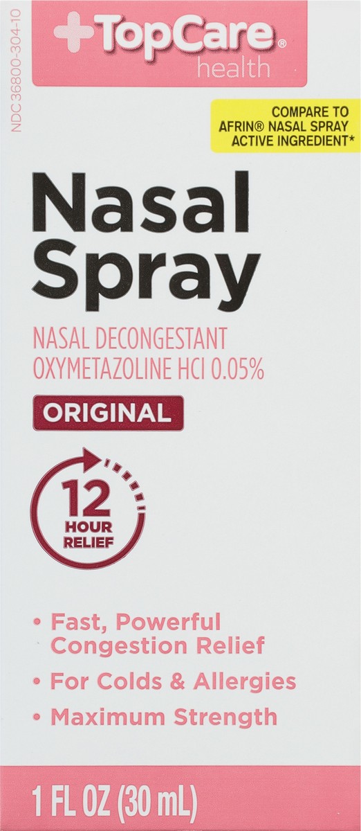 slide 3 of 9, Topcare Nasal Spray, 1 oz