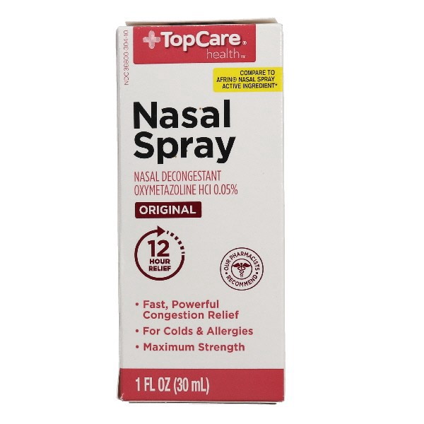 slide 1 of 9, Topcare Nasal Spray, 1 oz