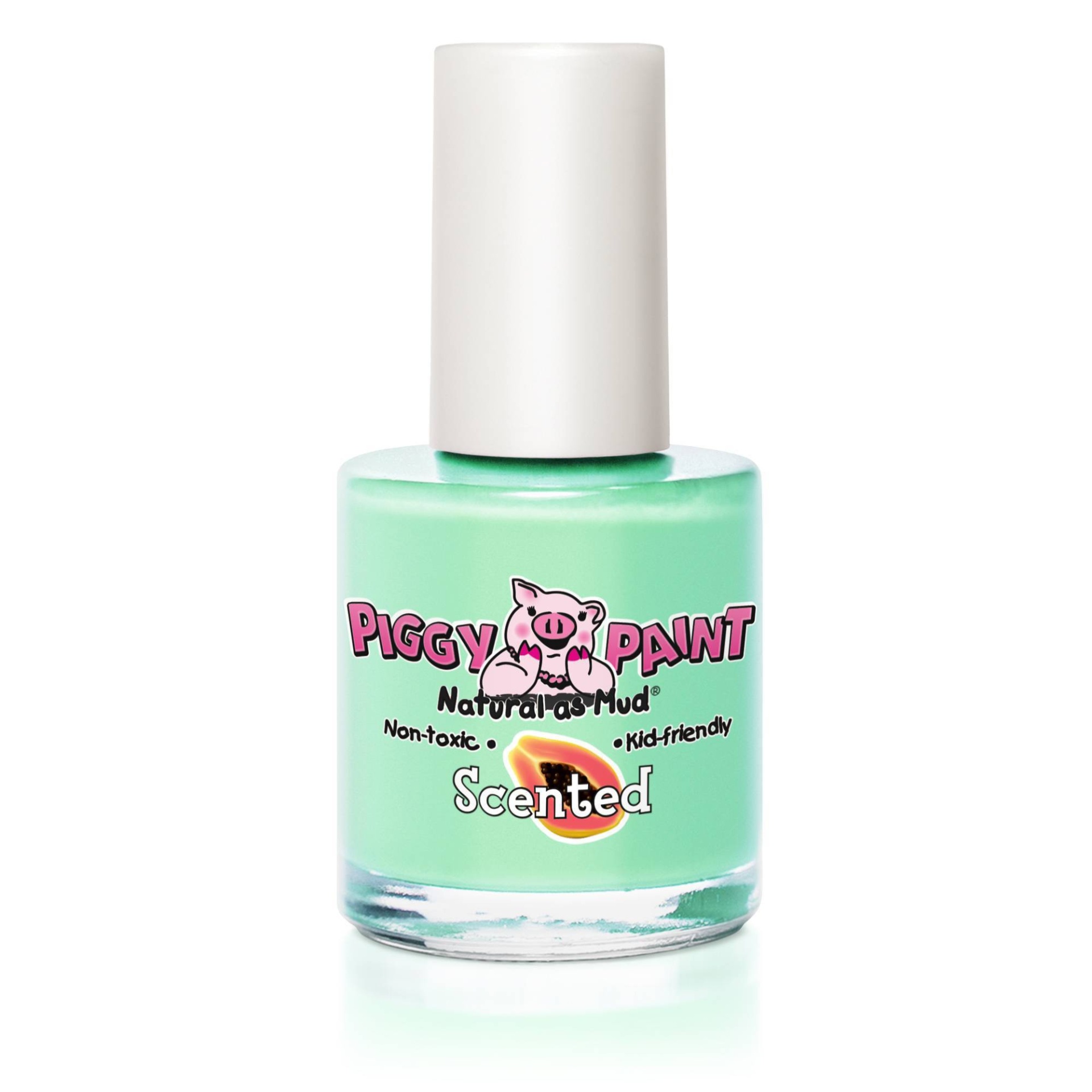 slide 1 of 2, Piggy Paint Scented Nail Polish Papaya Party, 0.33 oz