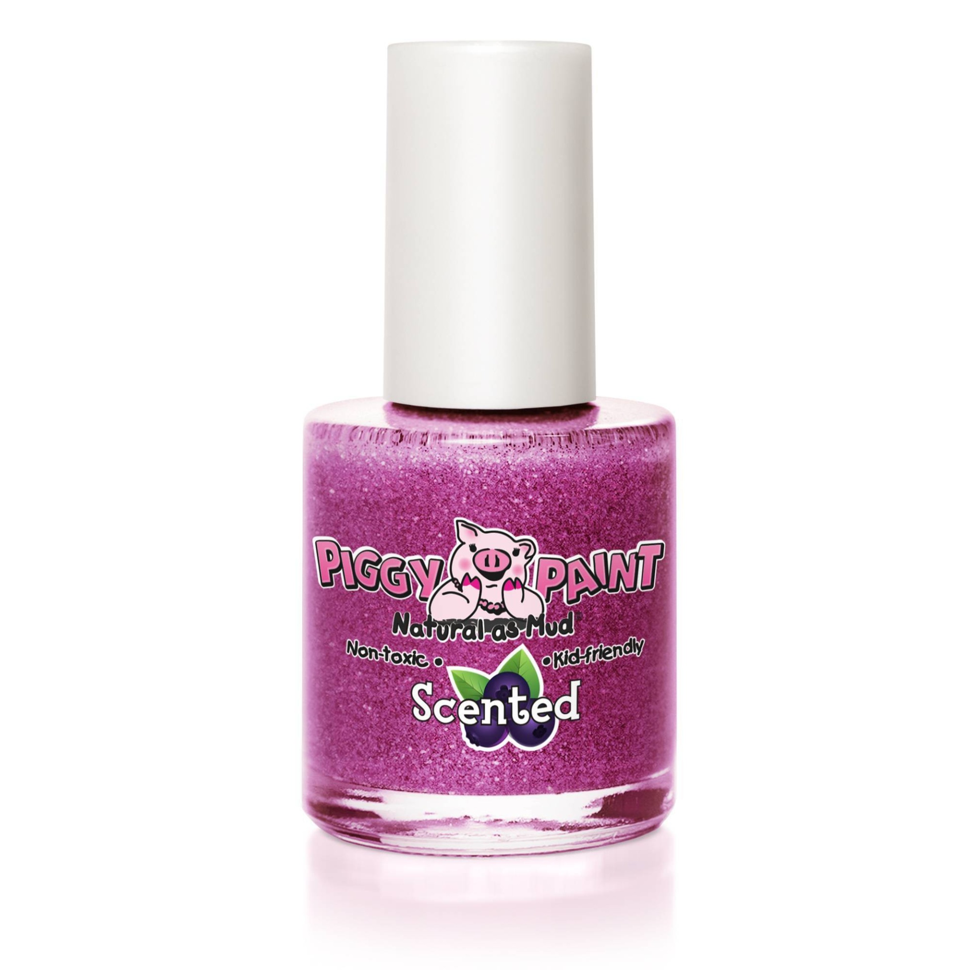 slide 1 of 10, Piggy Paint Scented Nail Polish - Berry Sweet - 0.33 fl oz, 0.33 fl oz