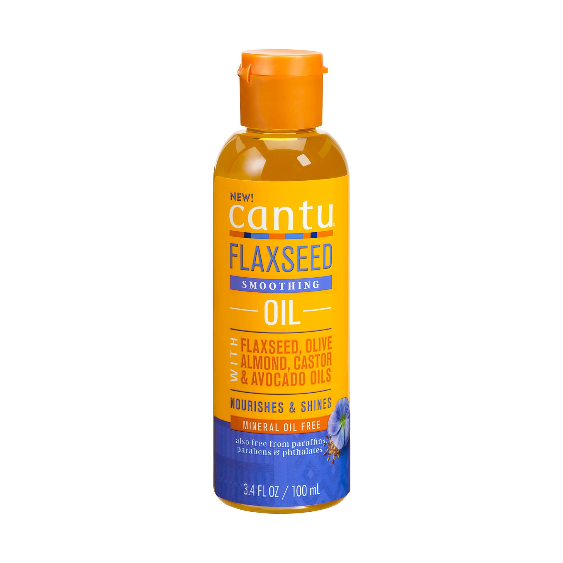 slide 1 of 3, Cantu Flaxseed Smoothing Oil - 3.4 fl oz, 3.4 fl oz