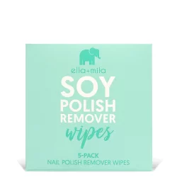 ella+mila Soy Nail Polish Remover Wipes - 5ct