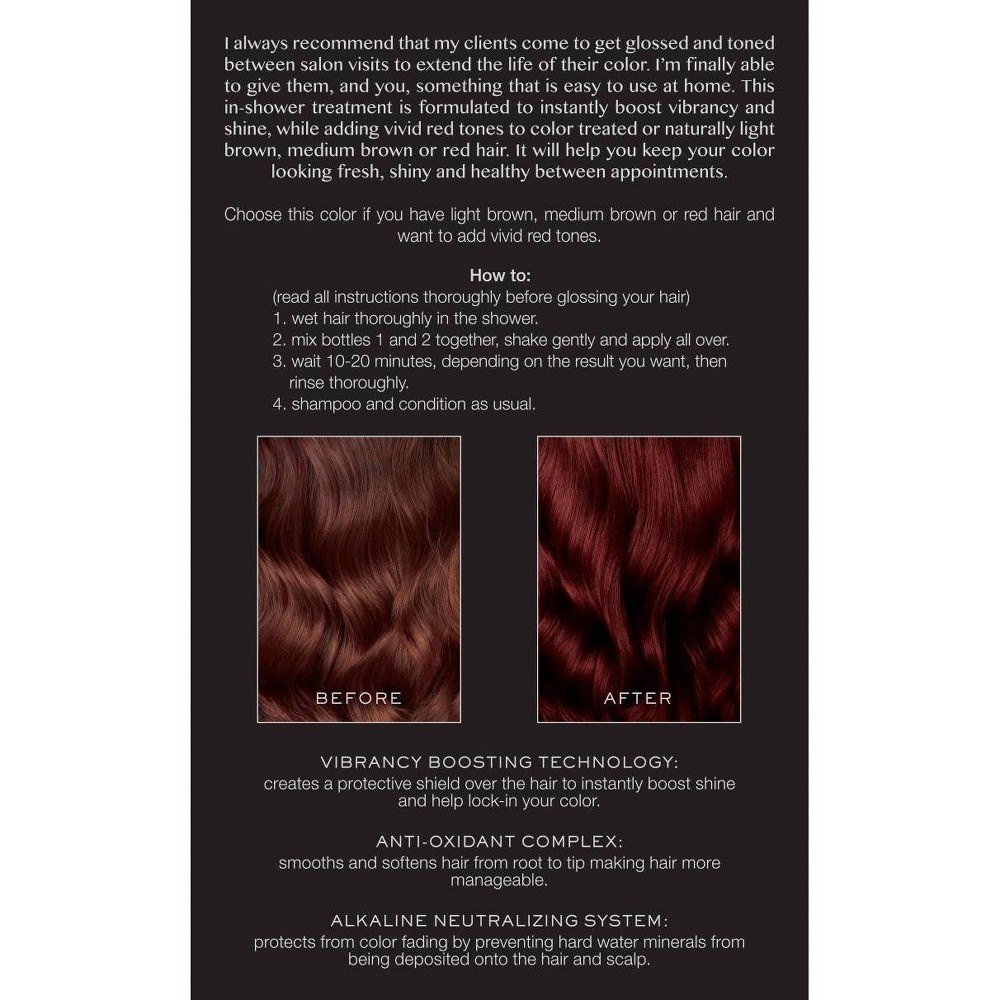 slide 2 of 4, Kristin Ess Signature Hair Gloss - Ruby, 1 ct