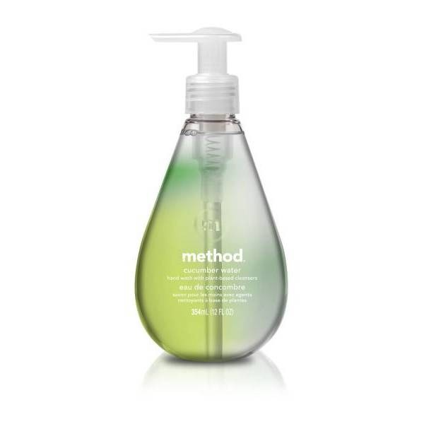 slide 1 of 3, Method Gel Hand Soap Cucumber Water, 12 fl oz