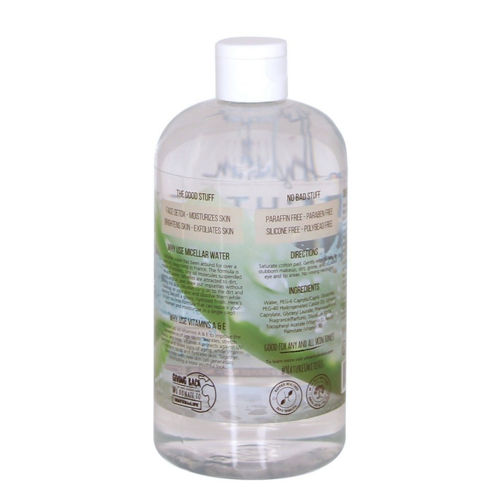 slide 6 of 7, Urban Hydration Bright & Balanced Aloe Micellar Water, 16.9 fl oz