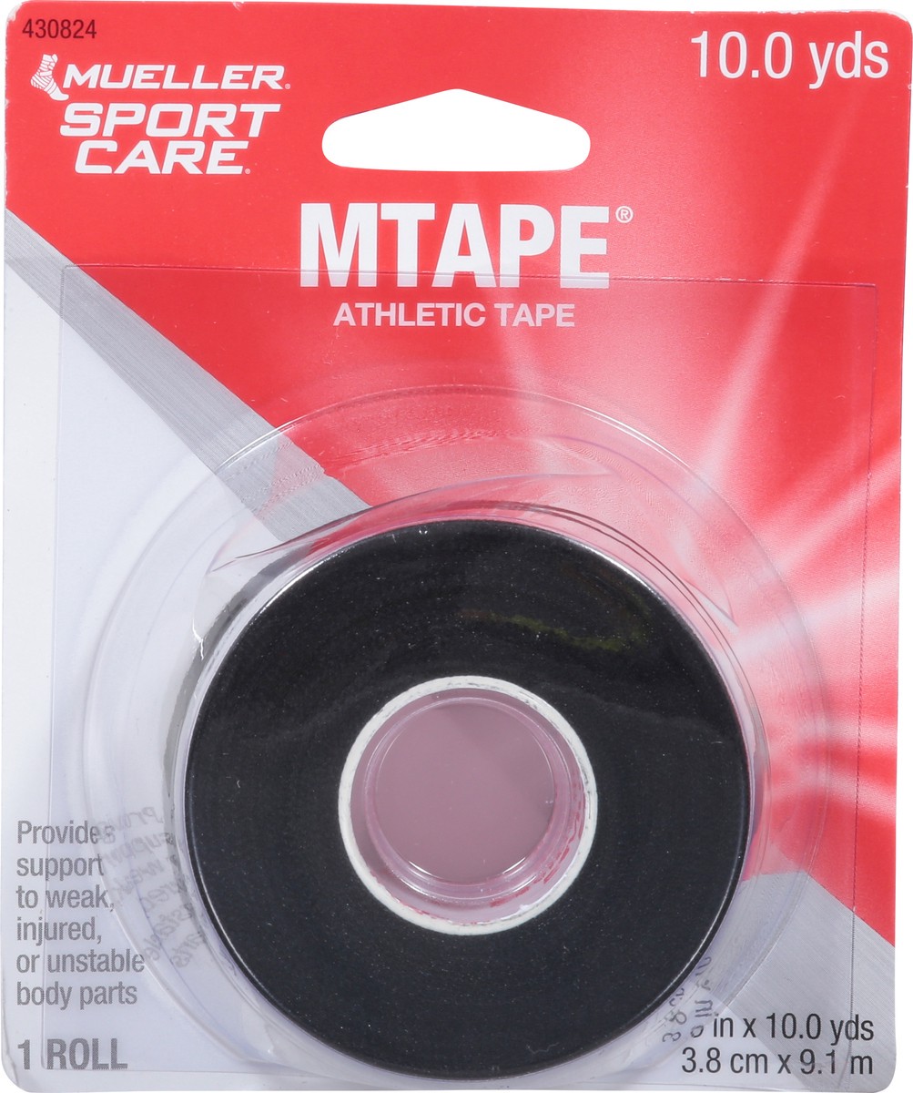 slide 5 of 9, Mueller Sport Care Black MTape Athletic Tape 1 ea, 1 ct