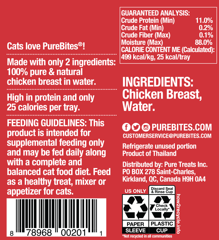 slide 2 of 5, PureBites Wet Mixers | Chicken | only 2 ingredients | single tray, 50 gram